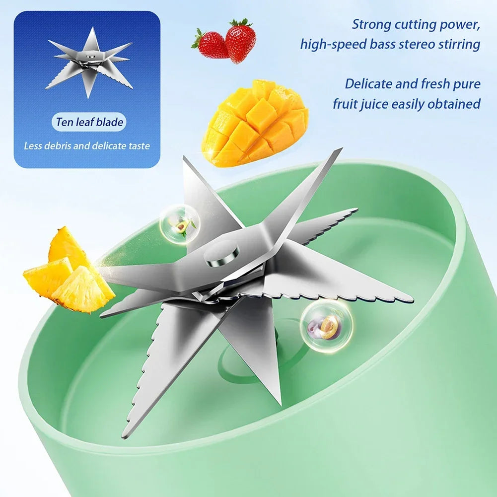 Blender Portable USB – Presse-agrumes électrique grande capacité pour smoothies et jus