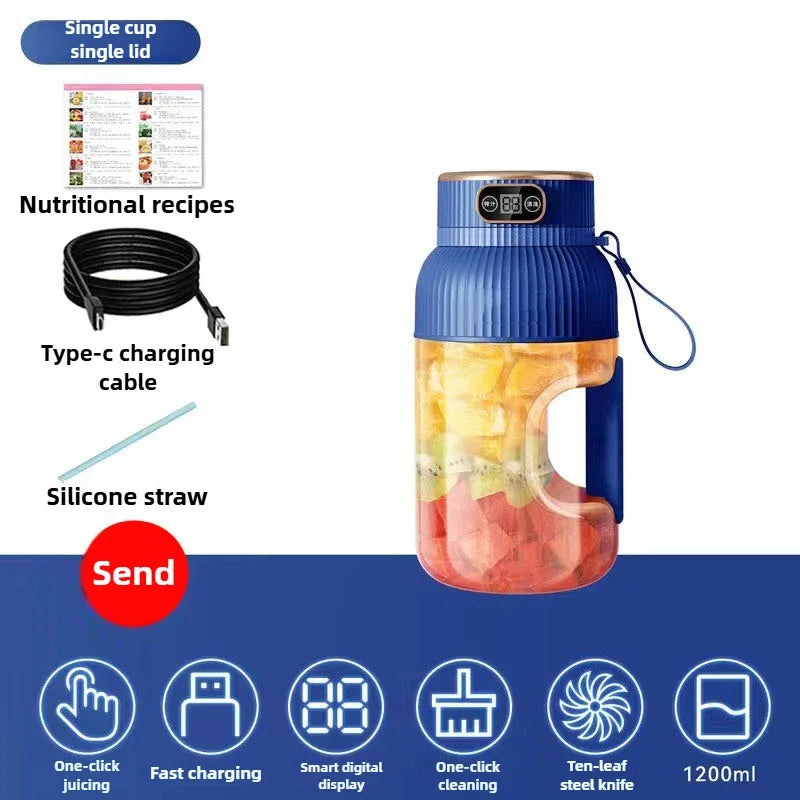 Blender Portable USB – Presse-agrumes électrique grande capacité pour smoothies et jus