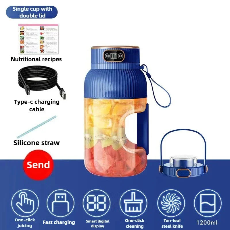 Blender Portable USB – Presse-agrumes électrique grande capacité pour smoothies et jus