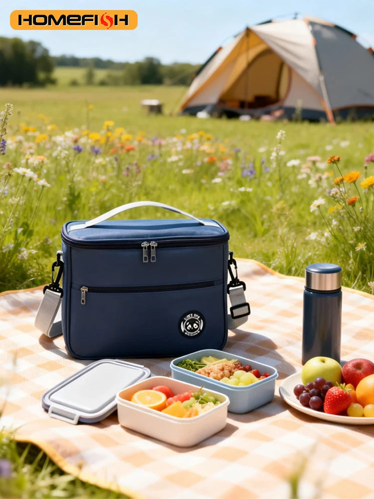 Sac Isotherme pour Lunch Box – Grand Format avec Bandoulière