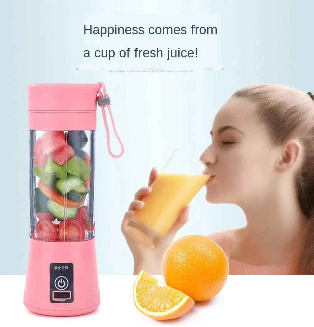 Mini Blender Électrique Portable USB – Mixeur Rechargeable pour Smoothies, Milkshakes et Jus de Fruits