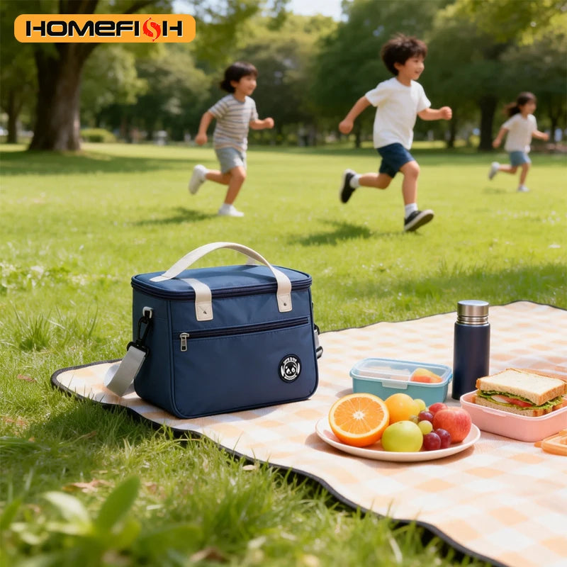Sac Isotherme pour Lunch Box – Grand Format avec Bandoulière