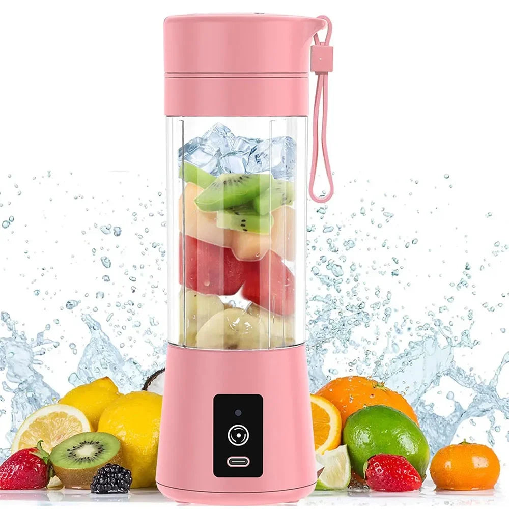 Mini Blender Électrique Portable USB – Mixeur Rechargeable pour Smoothies, Milkshakes et Jus de Fruits