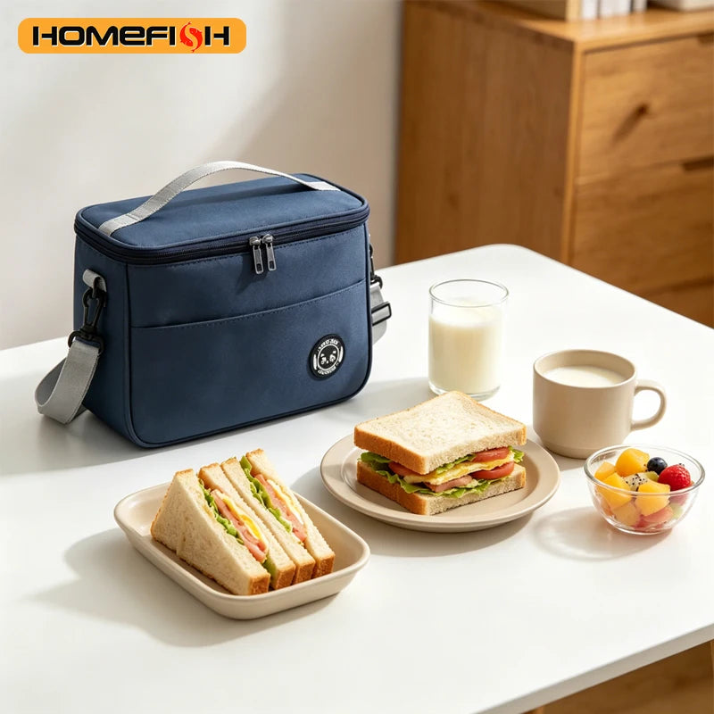 Sac Isotherme pour Lunch Box – Grand Format avec Bandoulière