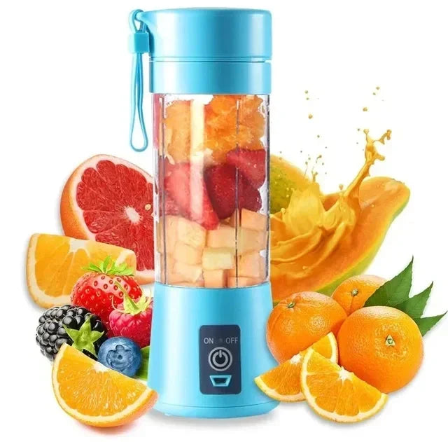 Mini Blender Électrique Portable USB – Mixeur Rechargeable pour Smoothies, Milkshakes et Jus de Fruits